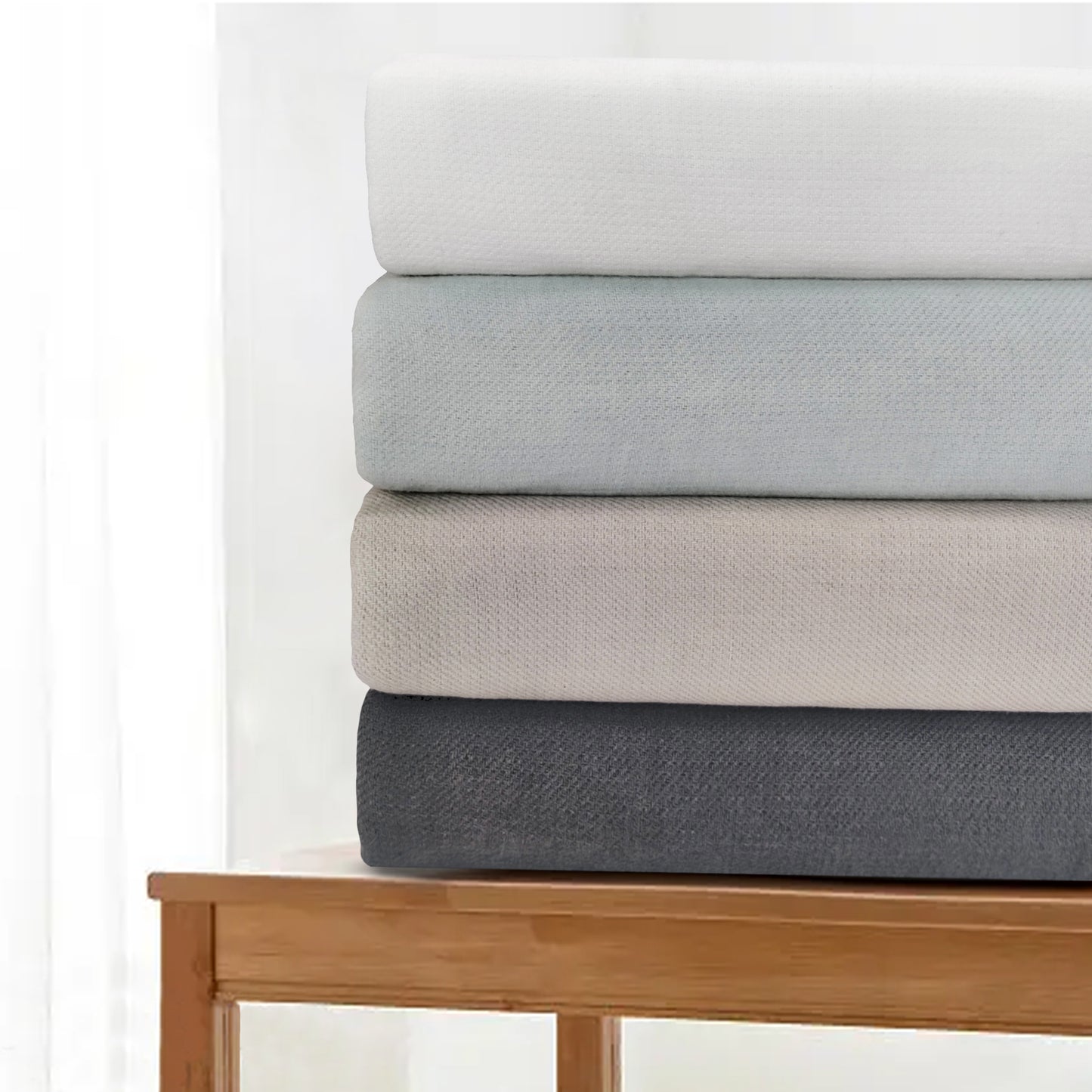 Cashmere Bed Blankets Luxury Plush Cozy Soft Comfy Lightweight