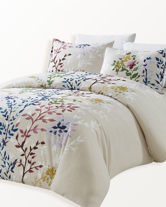 Multicolor - Queen 100% Cotton Duvet Cover