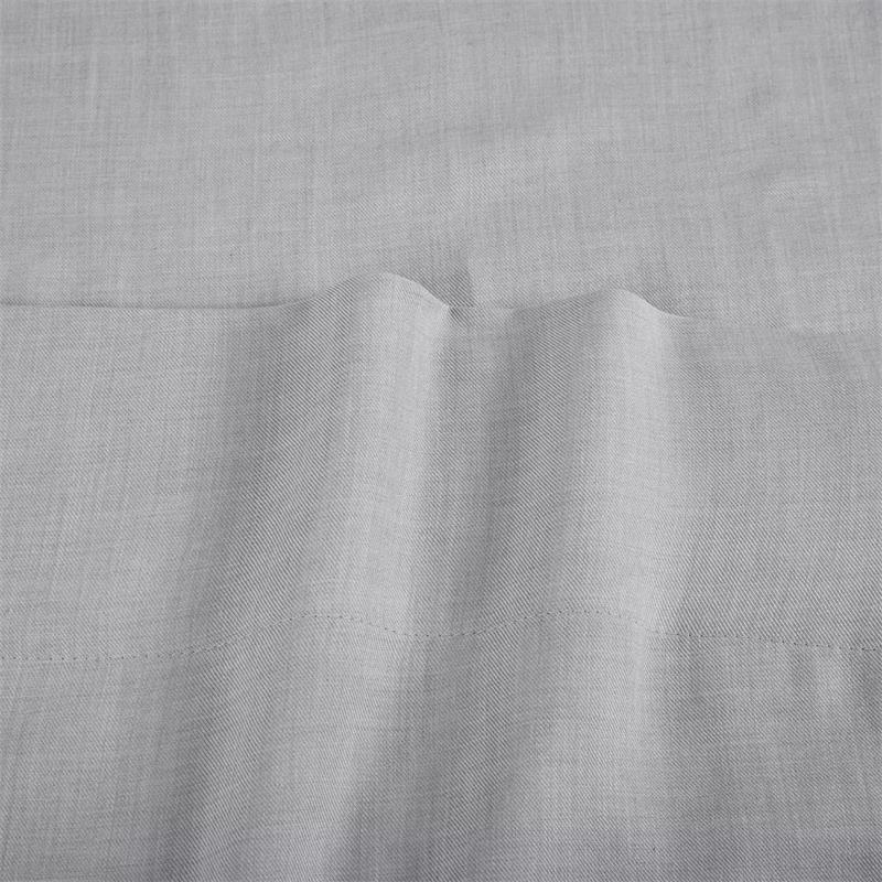 Grey Heather - Soft and Cozy Viscose Bamboo 4 Pcs Sheet Set
