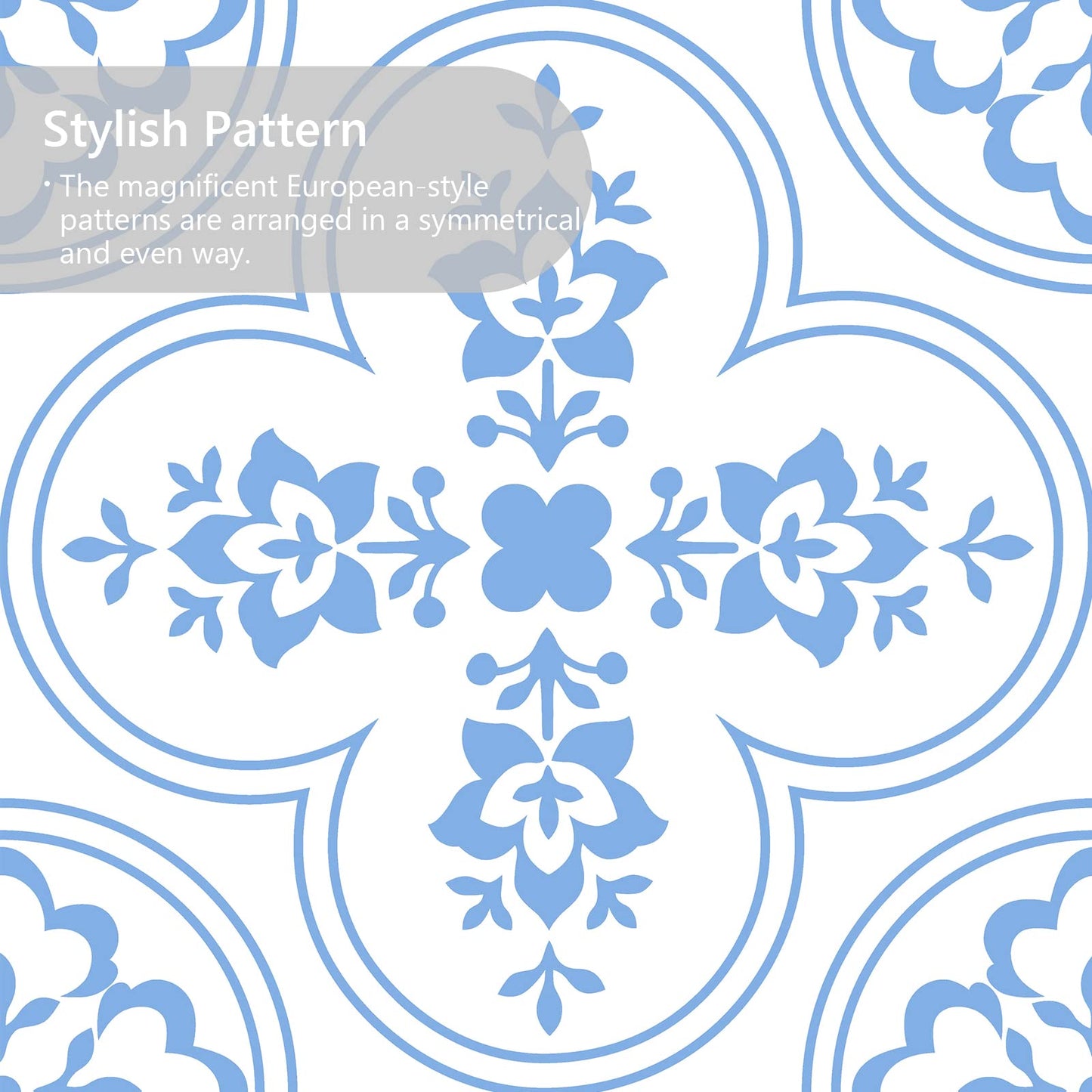 Royal Blue 4 Pcs Comforter Set Includes 1 Comforter, 2 Pillowcases and 1 Decorative Pillow