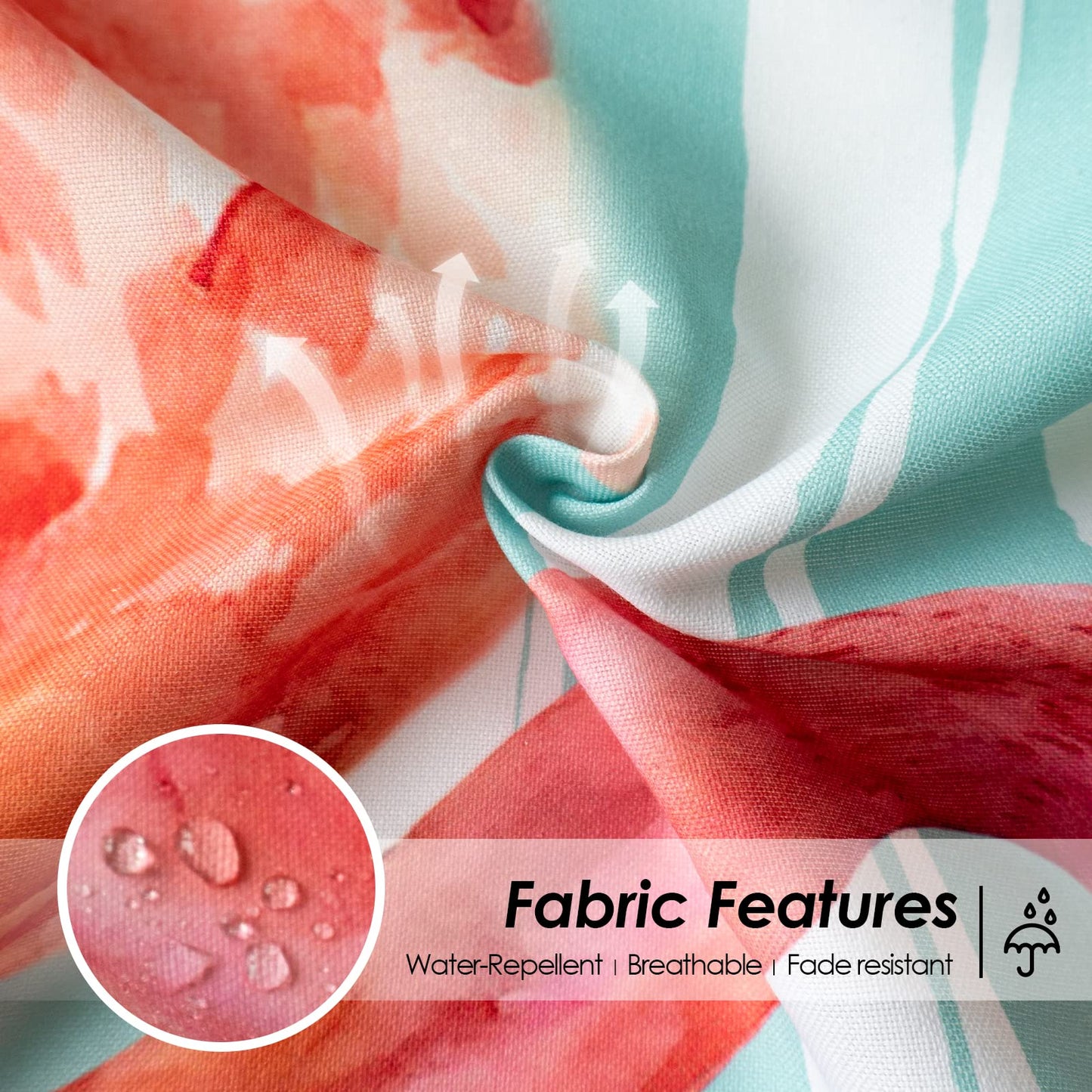 Decorative Throw Pillow Covers Set of 4 Square Cushion Case with zipper