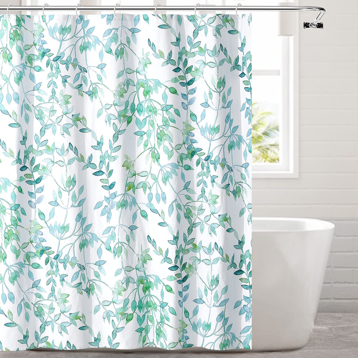 All Colors Shower Curtain-Navy and White Shower Curtain with 72x72 Inch Modern Shower Curtains for Bathroom Blue Shower Curtain Clear Shower Curtain Fabric Shower Curtain Farmhouse Shower Curtain - Style Quarters