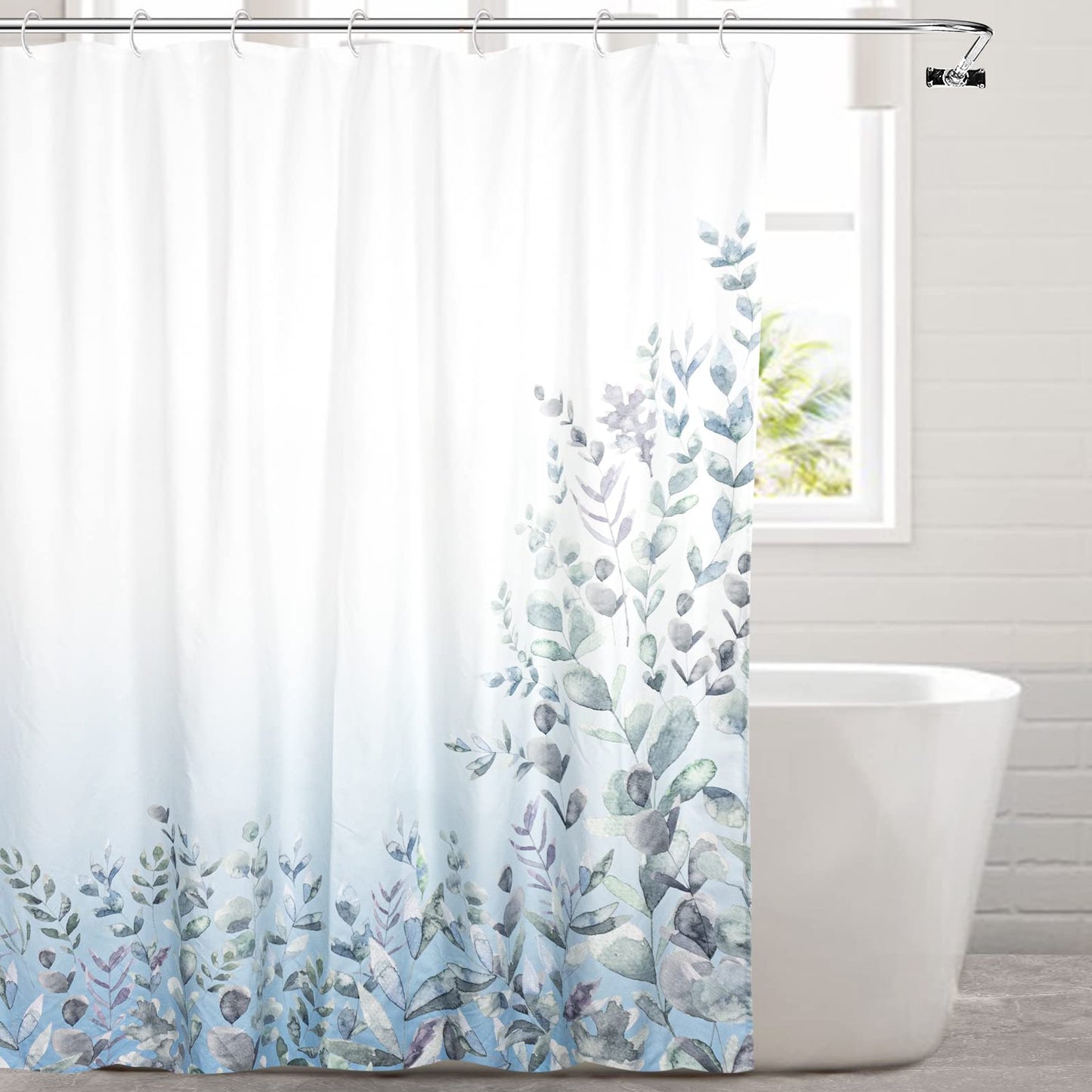 All Colors Shower Curtain - Shower Curtain with 72x72 Inch Modern Shower Curtains for Bathroom Blue Shower Curtain Clear Shower Curtain Fabric Shower Curtain Farmhouse Shower Curtain - Style Quarters