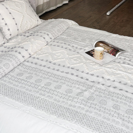 Is this the natural boho style bedding you are looking for?