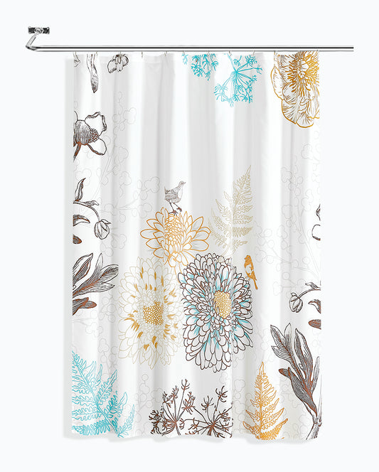 Bird Shower Curtains for Bathroom 72x72 inch