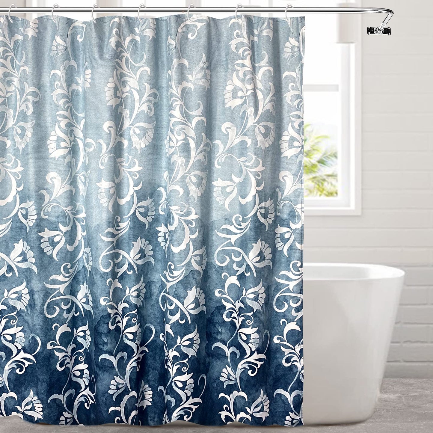 All Colors Shower Curtain - Shower Curtain with 72x72 Inch Modern Shower Curtains for Bathroom Blue Shower Curtain Clear Shower Curtain Fabric Shower Curtain Farmhouse Shower Curtain - Style Quarters