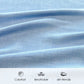 Blue Fog Heather- Soft and Cozy Viscose Bamboo 4 Pcs Sheet Set