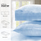 Blue Fog Heather- Soft and Cozy Viscose Bamboo 4 Pcs Sheet Set