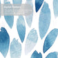 Gradient Blue 4 Pcs Comforter Set Includes 1 Comforter, 2 Pillowcases and 1 Decorative Pillow