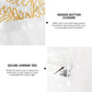 100% Cotton Percale Bird Style Duvet Cover 3 Pieces Duvet Cover -Cream - Style Quarters