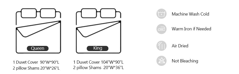 Duvet Cover Size Chart