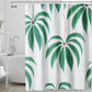 Green Shower Curtain-Beige Shower Curtain with 72x72 Inch Modern Shower Curtains for Bathroom Floral Shower Curtain Fabric Shower Curtain Colorful Shower Curtain - Style Quarters