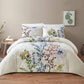 100% cotton Dahlia Duvet Cover set, Includes 1 Duvet Cover and 2 Pillow Shams