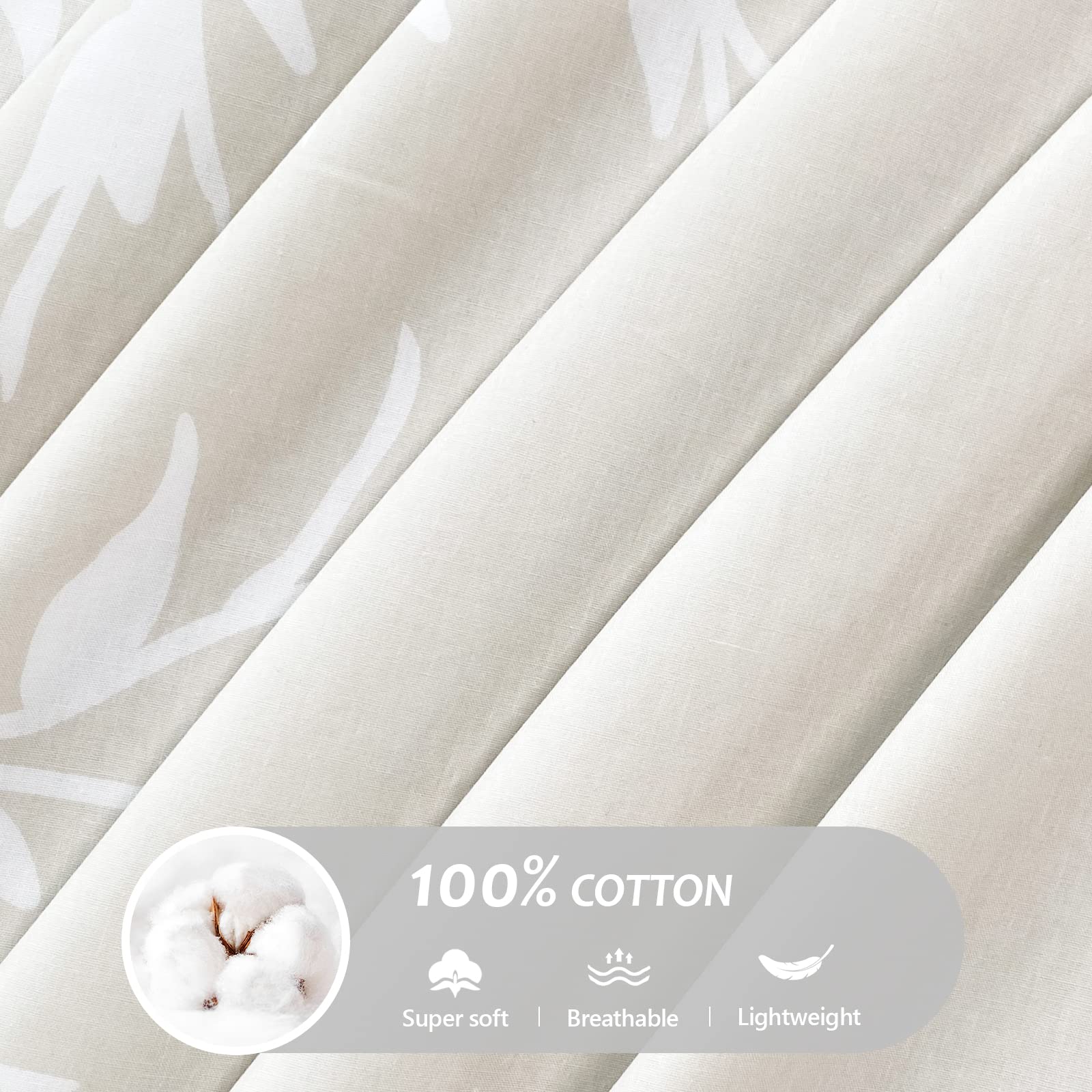 Multicolor Duvet Cover,  3 Pcs Duvet Cover, 100% Cotton Duvet Cover, Include 1 Duvet Cover and 2 Pillow Shams - Style Quarters
