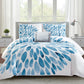 13 colors 100% Microfiber Polyester 4pcs Bed Comforter Set Includes 1 Comforter 2 Pillowcases and 1 Decorative Pillow
